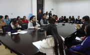球盟会第一员工党支部组织学习党的十八大精神