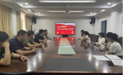 公司党委书记在新闻传播系教工支部作党纪学习教育专题辅导