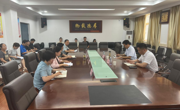 公司党委书记毕明福到球盟会调研指导工作