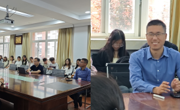 浙江师范大学刘岩教授应邀为球盟会师生作学术报告